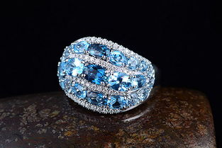 ENZO珠寶白18K金彩色寶石鑲嵌鉆石戒指 第2頁(yè)