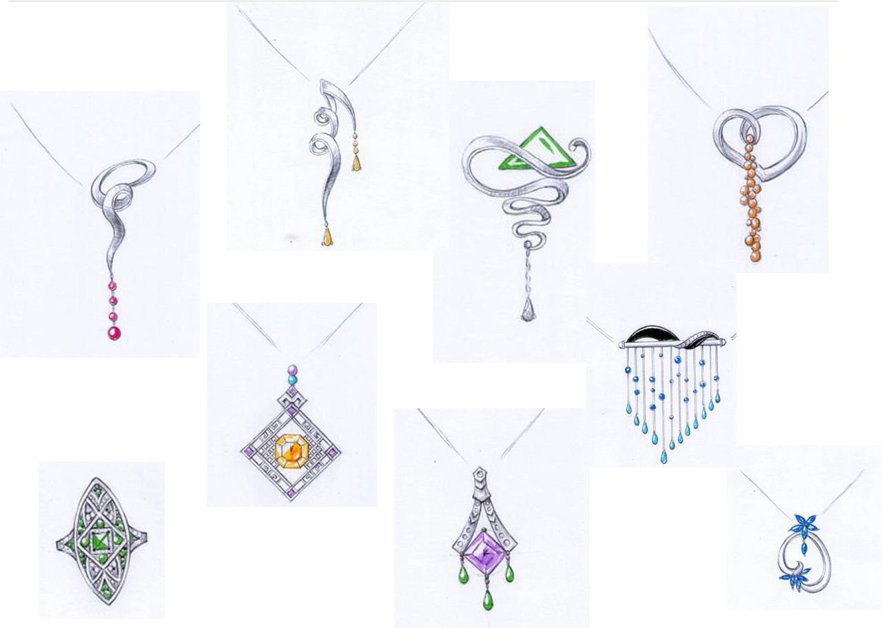 珠寶手繪|手工藝|首飾|hx37 - 原創(chuàng)作品 