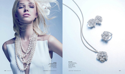 希拉里·洛達演繹蕭邦Imperiale時尚飾品珠寶