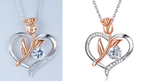 珠寶首飾簡(jiǎn)單場(chǎng)景圖處理